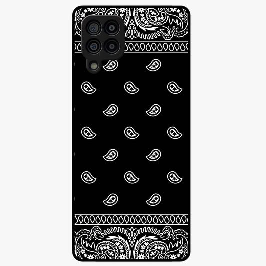 Retro Rebel Threads Glass Case showing flat back view with vintage street style artwork and glossy glass finish.