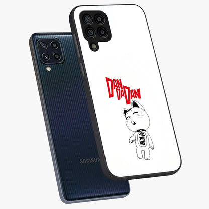 Playful Spirit Charm Glass Case displayed in angled mockup highlighting lively decorative design with playful aesthetic style.