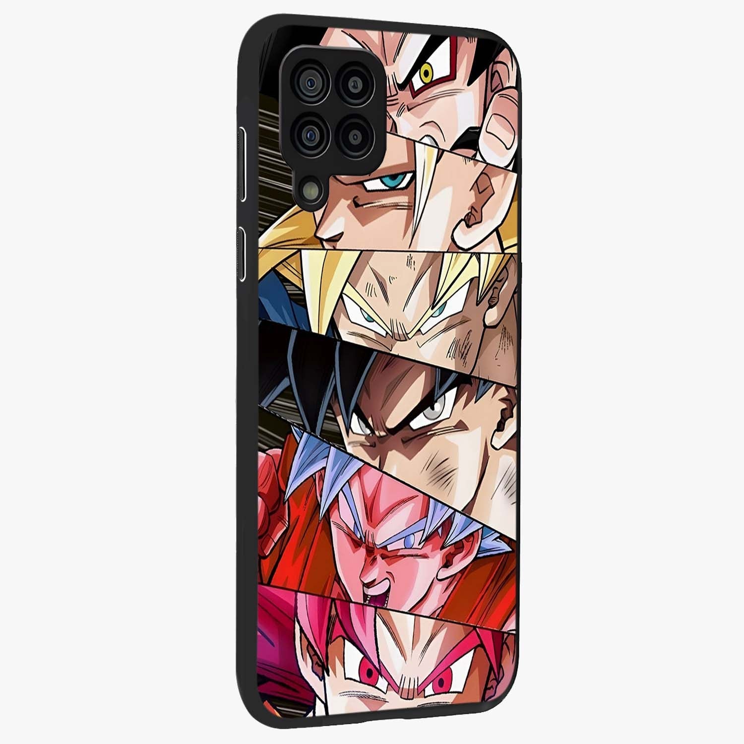 Anime Character Glass Case upright view showcasing expressive anime artwork with bold graphic style.