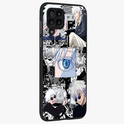 Infinity Sorcerer Chaos Glass Case upright view showcasing dramatic sorcerer artwork with chaotic mystical theme.