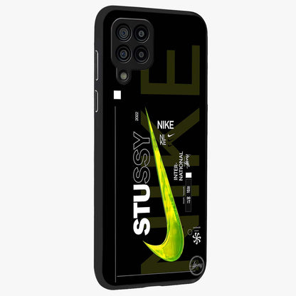 Neon Street Edition Glass Case upright view showcasing colorful neon artwork with modern street culture theme.
