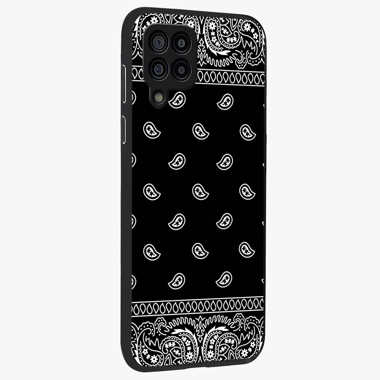 Retro Rebel Threads Glass Case upright view showcasing stylish vintage artwork with bold retro theme.