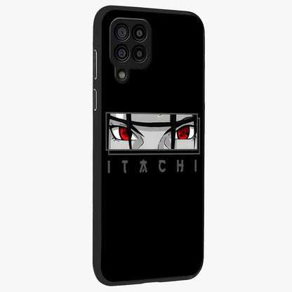 Scarlet Gaze Dominance Glass Case upright view showcasing powerful dramatic artwork with dominant artistic theme.