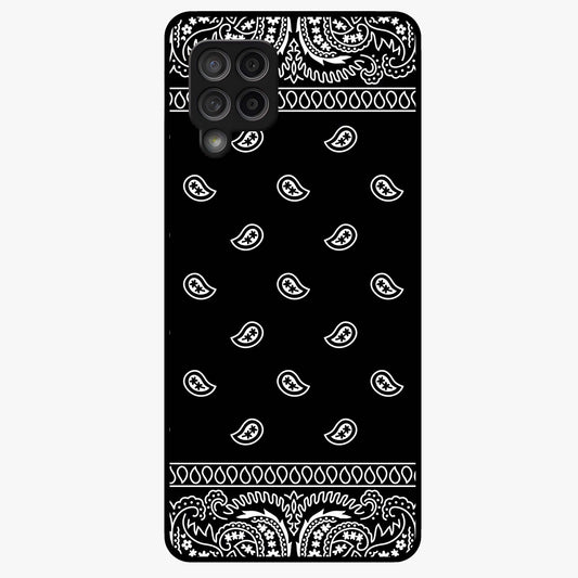 Retro Rebel Threads Glass Case showing flat back view with vintage street style artwork and glossy glass finish.