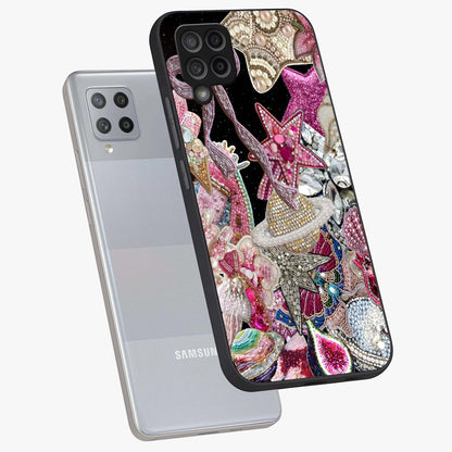 Starlit Jewel Dream Glass Case displayed in angled mockup highlighting glowing celestial jewel design with dreamy aesthetic.