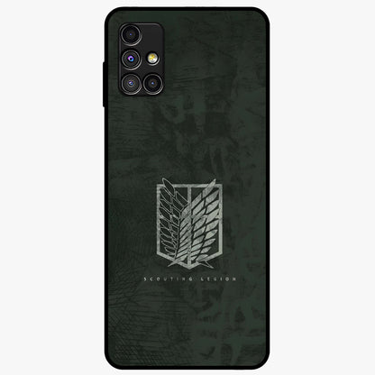 Wings Of Freedom Glass Case showing flat back view with symbolic wings artwork and glossy glass finish.