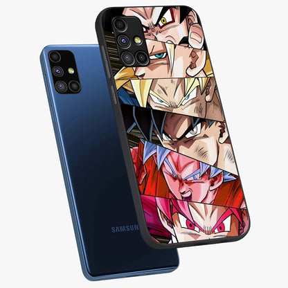 Anime Character Glass Case displayed in angled mockup highlighting colorful anime character illustration.