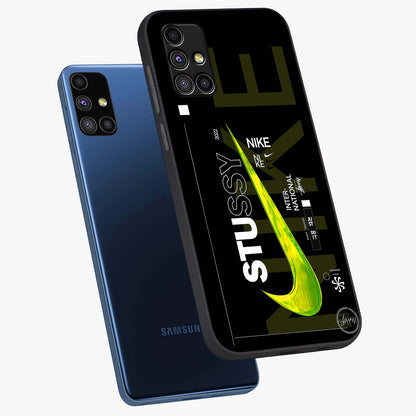 Neon Street Edition Glass Case displayed in angled mockup highlighting vibrant urban design with bold street aesthetic.