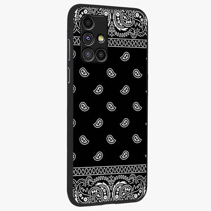 Retro Rebel Threads Glass Case upright view showcasing stylish vintage artwork with bold retro theme.