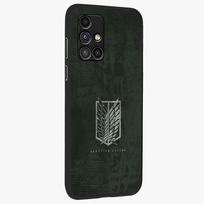 Wings Of Freedom Glass Case upright view showcasing powerful wings artwork with freedom themed design.