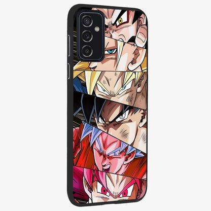 Anime Character Glass Case upright view showcasing expressive anime artwork with bold graphic style.