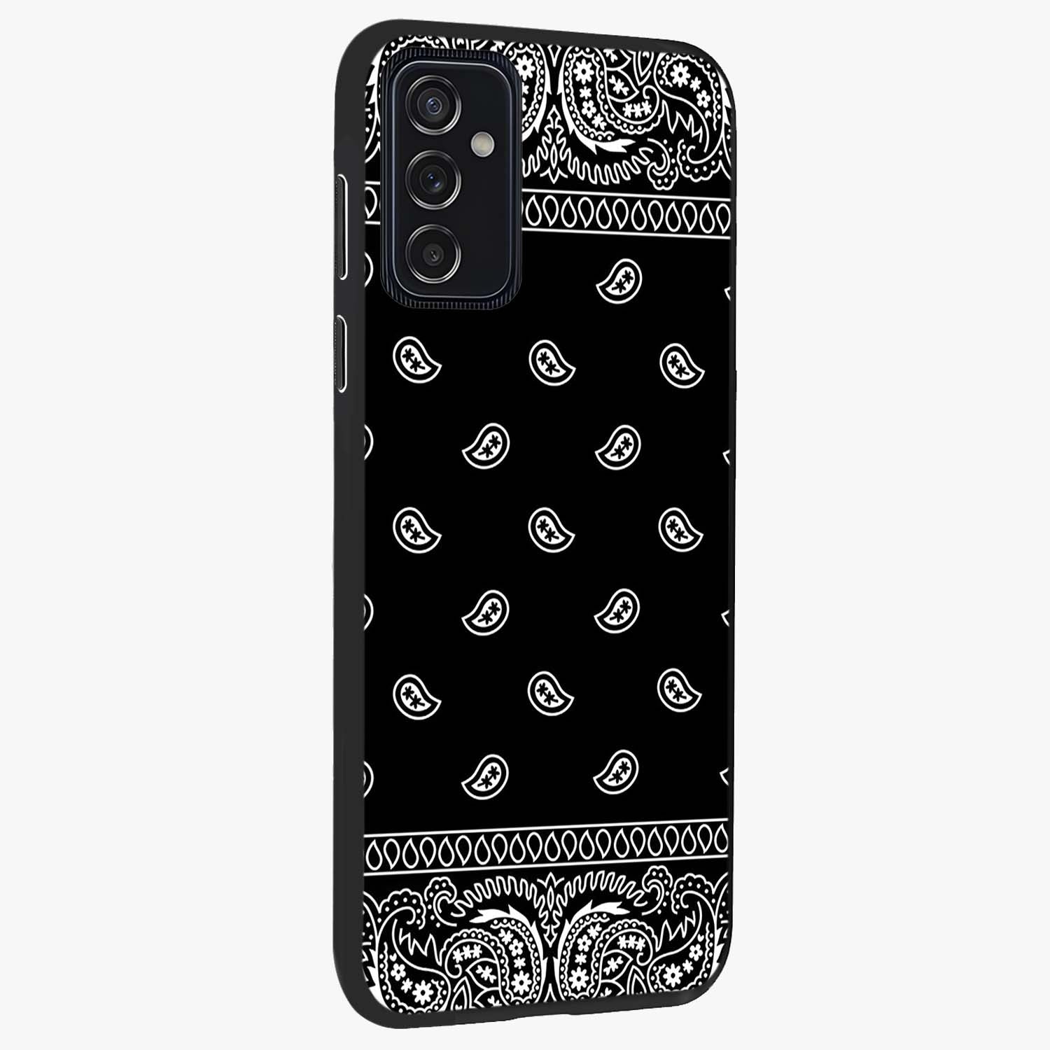 Retro Rebel Threads Glass Case upright view showcasing stylish vintage artwork with bold retro theme.