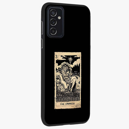 The Empress Glass Case upright view showcasing powerful empress themed artwork with luxurious artistic theme.