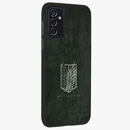Wings Of Freedom Glass Case upright view showcasing powerful wings artwork with freedom themed design.