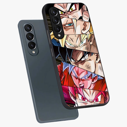Anime Character Glass Case displayed in angled mockup highlighting colorful anime character illustration.