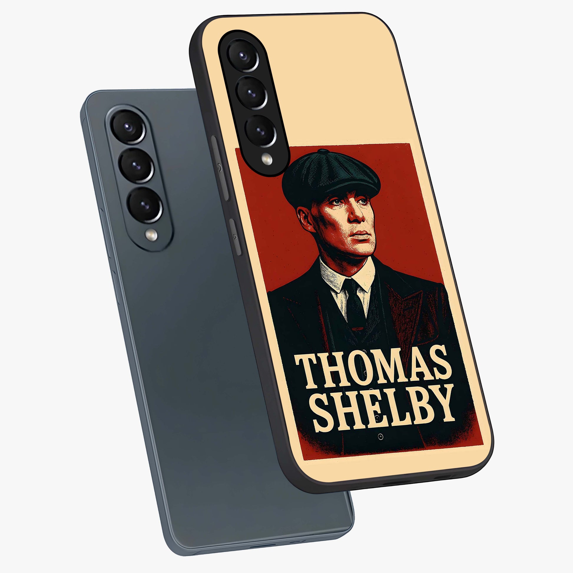 Vintage Mafia Authority Glass Case displayed in angled mockup highlighting powerful retro design with classic gangster aesthetic.