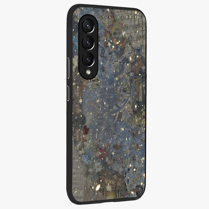 Aesthetic Astrolophia Glass Case upright view showcasing soft aesthetic theme with stylish modern look.