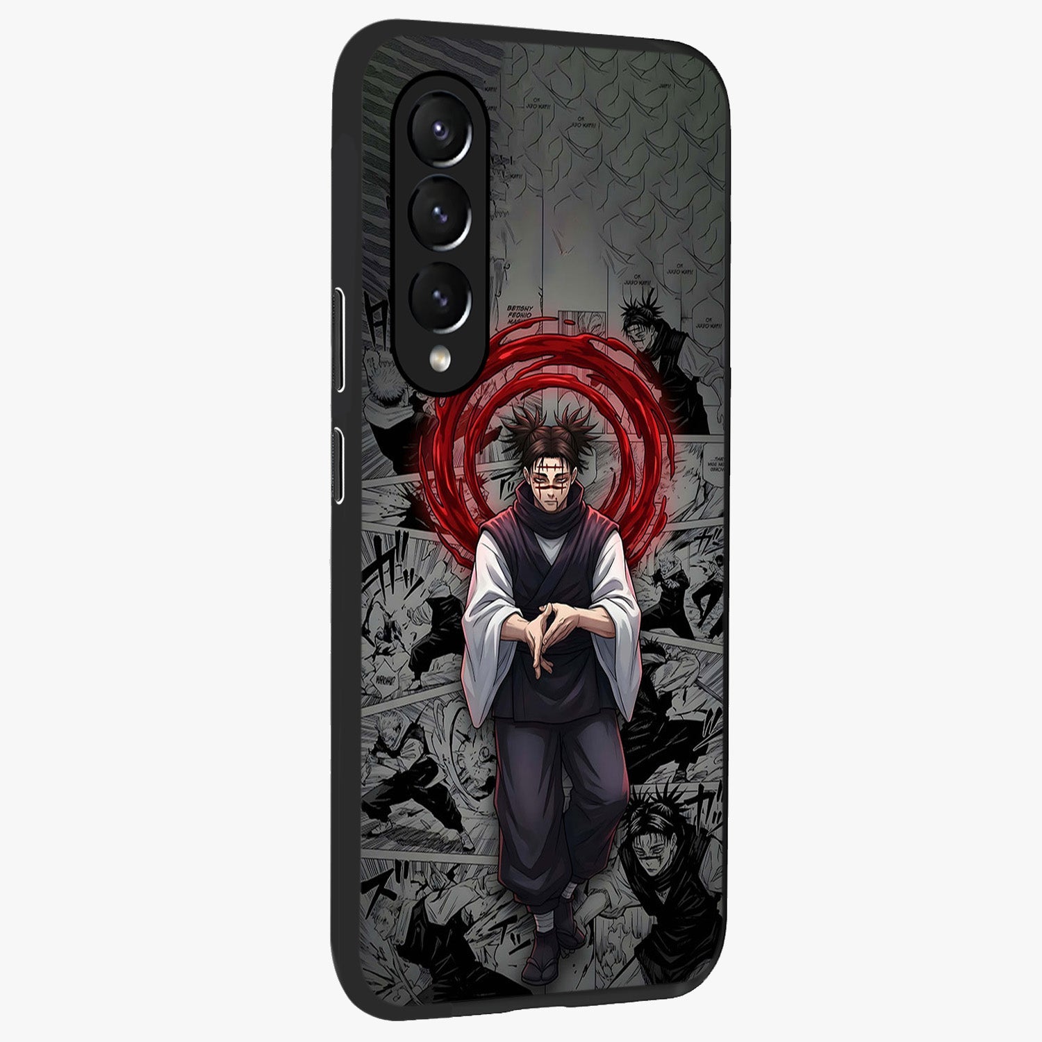 Cursed Ritual Ascension Glass Case upright view showcasing powerful ascension artwork with dark fantasy theme.