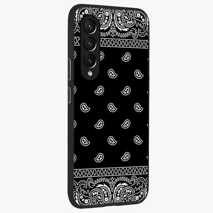 Retro Rebel Threads Glass Case upright view showcasing stylish vintage artwork with bold retro theme.