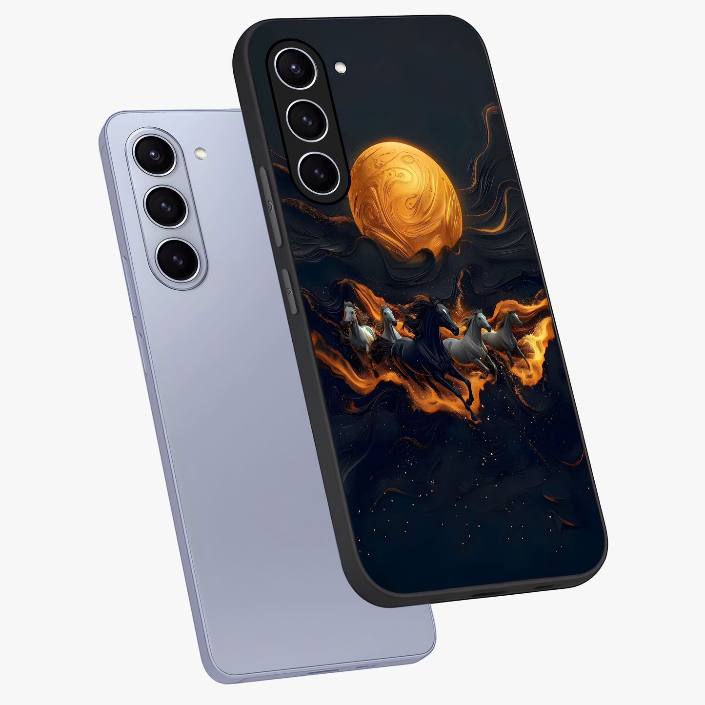 Golden Royal Heritage Glass Case displayed in angled mockup highlighting luxurious heritage design with golden aesthetic style.