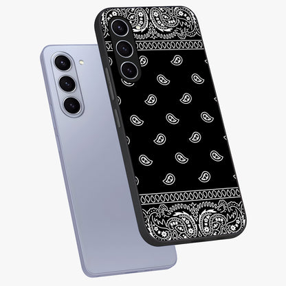 Retro Rebel Threads Glass Case displayed in angled mockup highlighting retro inspired graphic design with rebellious aesthetic.