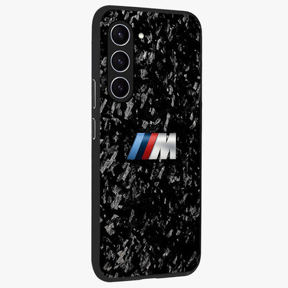 Carbon Speed Mark Glass Case upright view showcasing modern carbon speed graphic with bold automotive theme.