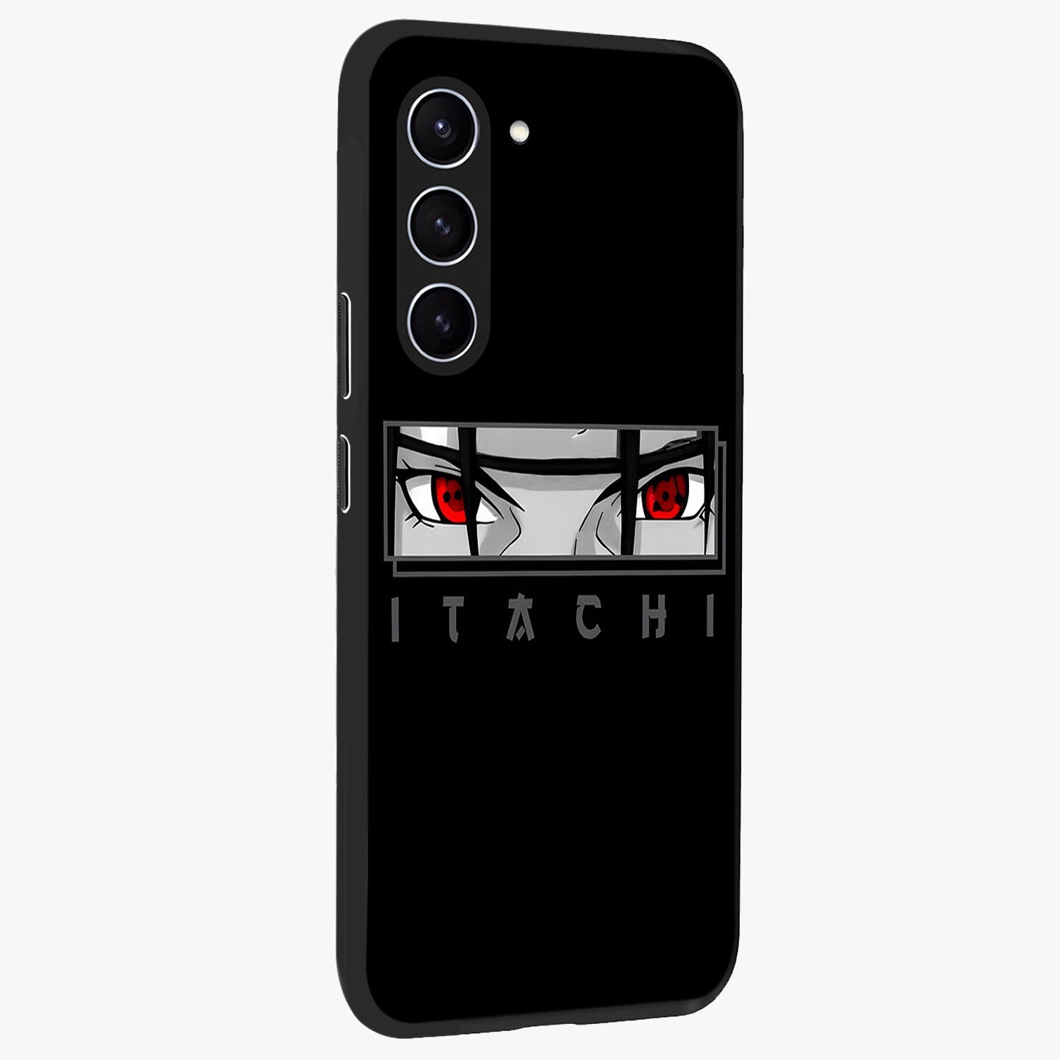 Scarlet Gaze Dominance Glass Case upright view showcasing powerful dramatic artwork with dominant artistic theme.