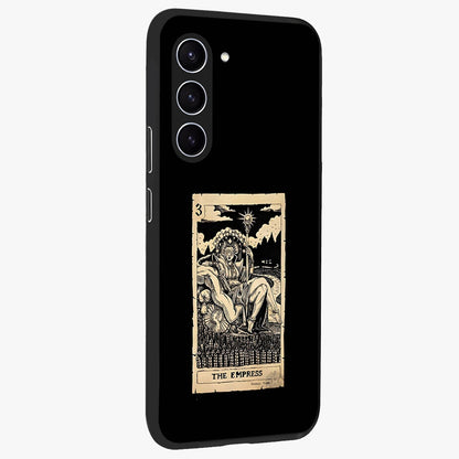 The Empress Glass Case upright view showcasing powerful empress themed artwork with luxurious artistic theme.