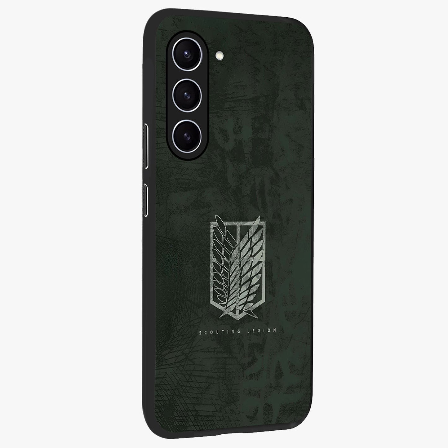 Wings Of Freedom Glass Case upright view showcasing powerful wings artwork with freedom themed design.