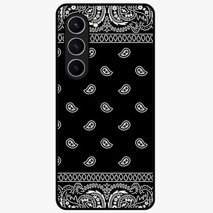 Retro Rebel Threads Glass Case showing flat back view with vintage street style artwork and glossy glass finish.