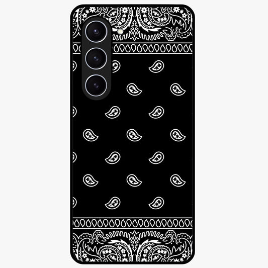 Retro Rebel Threads Glass Case showing flat back view with vintage street style artwork and glossy glass finish.