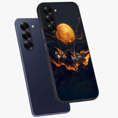 Golden Royal Heritage Glass Case displayed in angled mockup highlighting luxurious heritage design with golden aesthetic style.