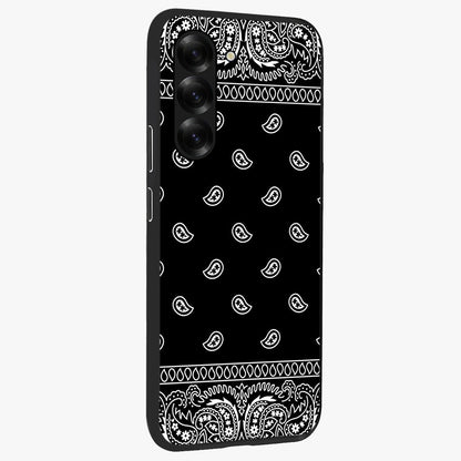 Retro Rebel Threads Glass Case upright view showcasing stylish vintage artwork with bold retro theme.