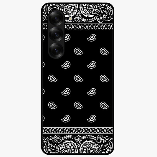 Retro Rebel Threads Glass Case showing flat back view with vintage street style artwork and glossy glass finish.