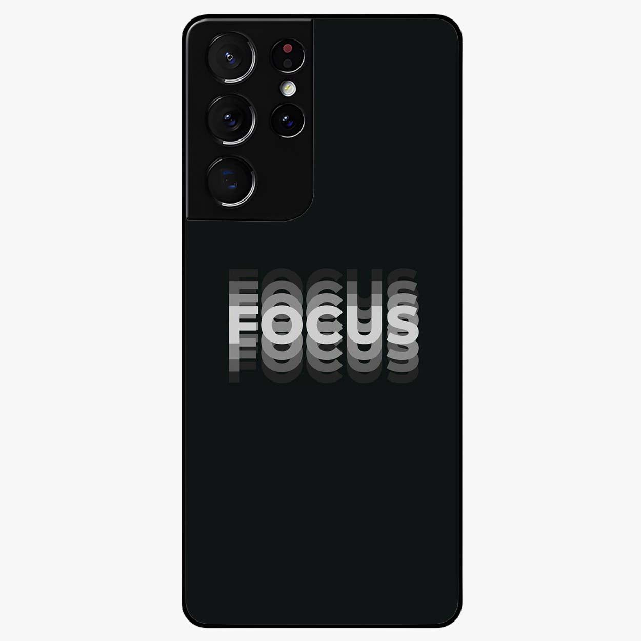 Focus Mode On Glass Case For Samsung Galaxy S21 Ultra