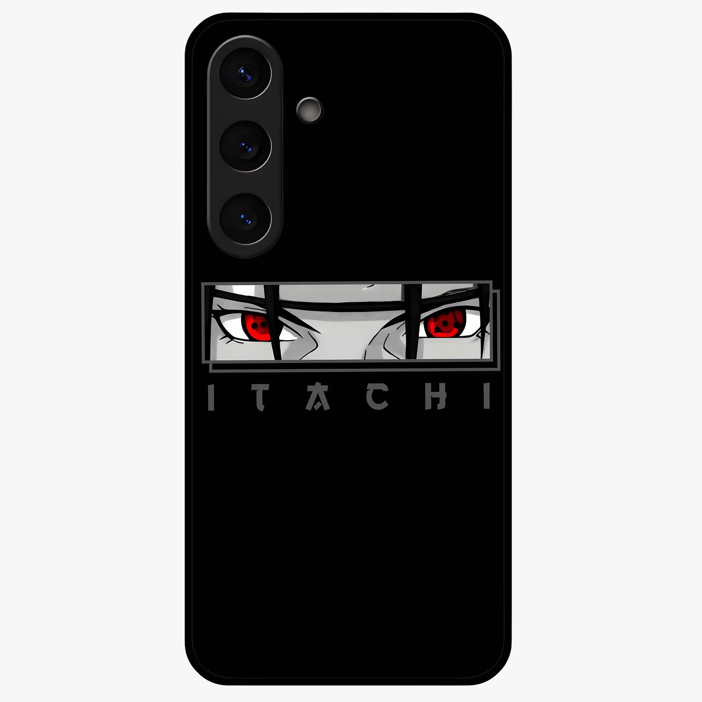 Scarlet Gaze Dominance Glass Case For Samsung Galaxy S24