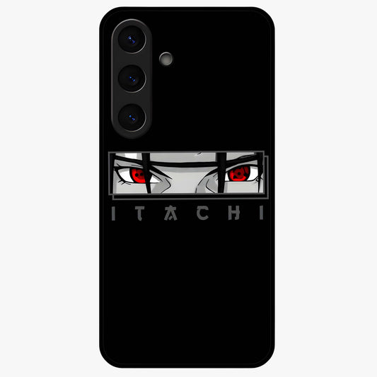 Scarlet Gaze Dominance Glass Case For Samsung Galaxy S24