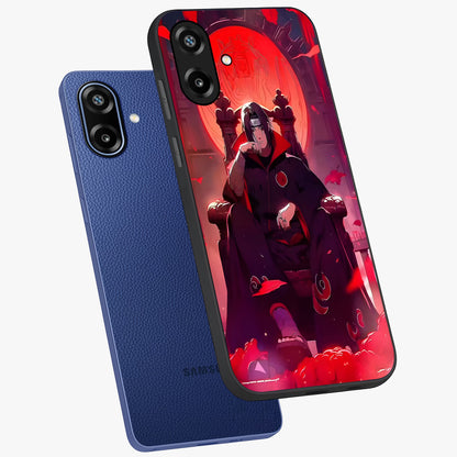 Blood Moon Sovereign Glass Case displayed in angled mockup highlighting dark celestial moon design and dramatic theme.