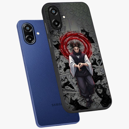 Cursed Ritual Ascension Glass Case displayed in angled mockup highlighting mystical ritual illustration with supernatural aesthetic.