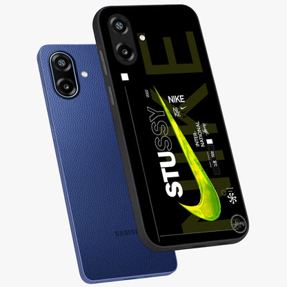 Neon Street Edition Glass Case displayed in angled mockup highlighting vibrant urban design with bold street aesthetic.