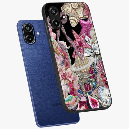 Starlit Jewel Dream Glass Case displayed in angled mockup highlighting glowing celestial jewel design with dreamy aesthetic.