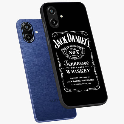 Vintage Whiskey Heritage Glass Case displayed in angled mockup highlighting retro beverage themed design with heritage aesthetic.