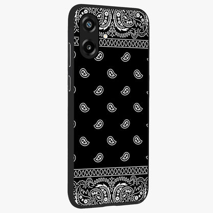 Retro Rebel Threads Glass Case upright view showcasing stylish vintage artwork with bold retro theme.