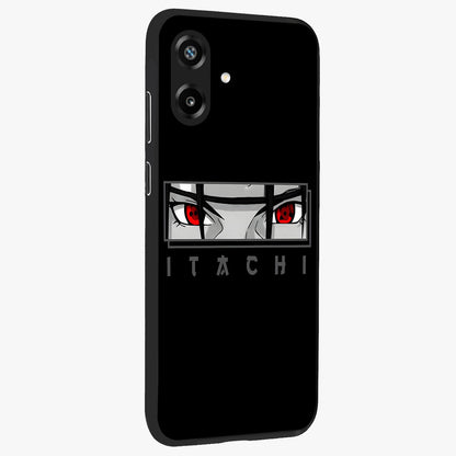 Scarlet Gaze Dominance Glass Case upright view showcasing powerful dramatic artwork with dominant artistic theme.