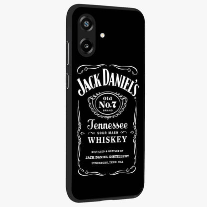 Vintage Whiskey Heritage Glass Case upright view showcasing stylish vintage whiskey artwork with timeless bar culture theme.