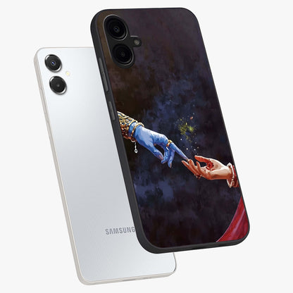 Divine Touch Eternal Glass Case displayed in angled mockup highlighting elegant divine inspired design with calm aesthetic style.