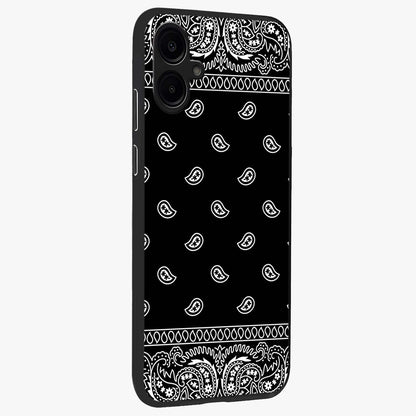 Retro Rebel Threads Glass Case upright view showcasing stylish vintage artwork with bold retro theme.