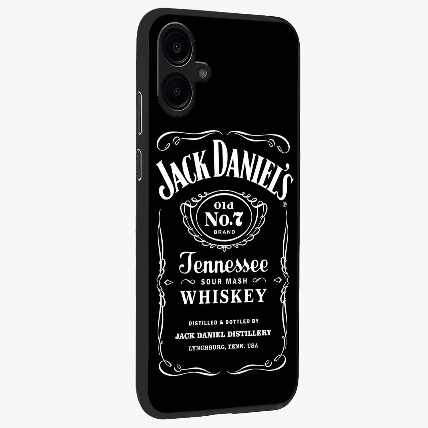 Vintage Whiskey Heritage Glass Case upright view showcasing stylish vintage whiskey artwork with timeless bar culture theme.