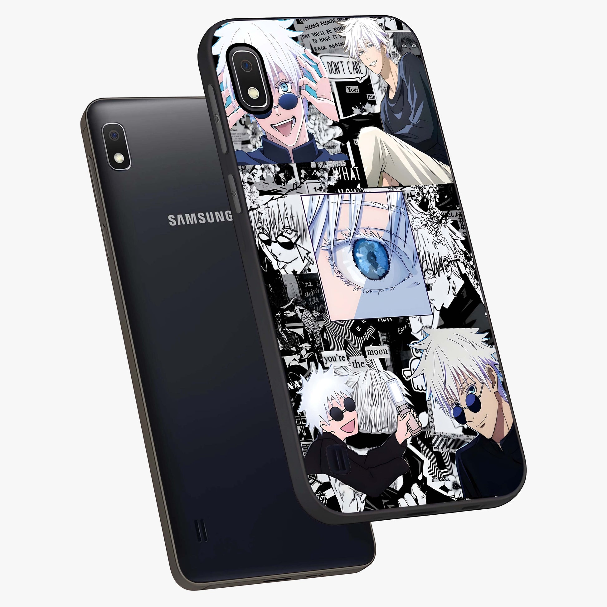 Infinity Sorcerer Chaos Glass Case displayed in angled mockup highlighting powerful magical design with fantasy aesthetic style.