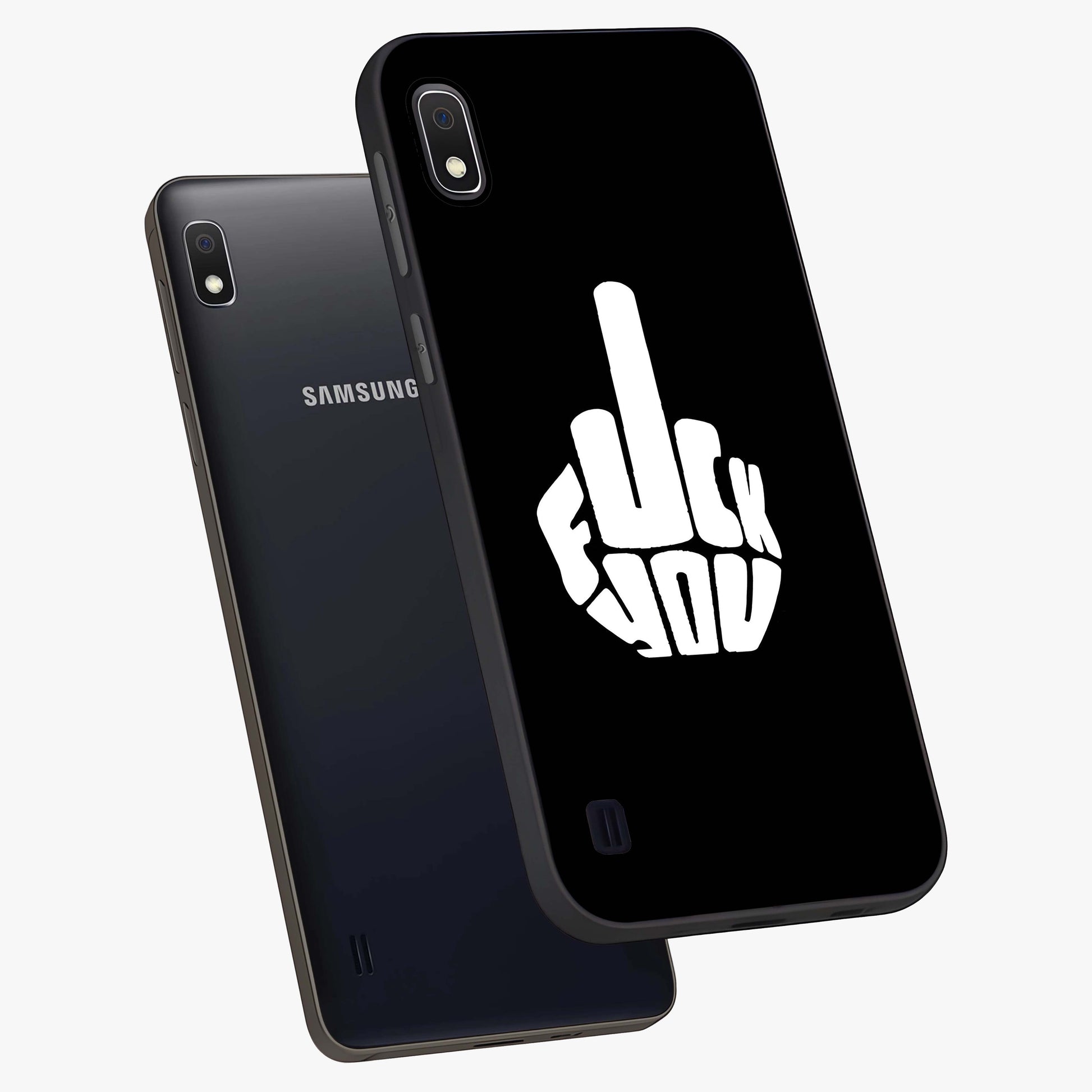 Rebel Mode On Glass Case displayed in angled mockup highlighting edgy text design with modern street aesthetic.